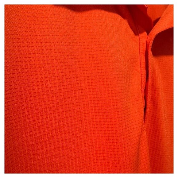 Cutter & Buck Polo‎ Shirt Men's 3XB orange Collared Golf Active dry tech - Picture 5 of 6